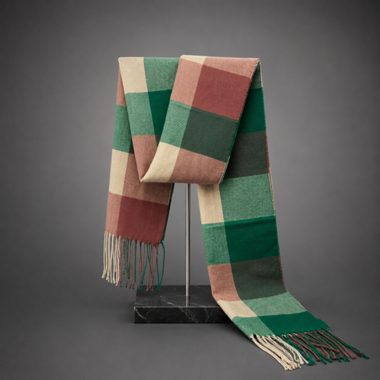 The Noir Velvet Scarf